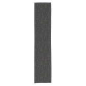 Gouden Hemelse Kerstboom Tafel Runner Korte Tafelloper (Voorkant)