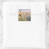 Gouden herfst, 1895 vierkante sticker (Tas)