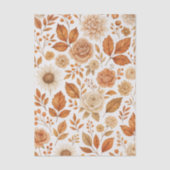 Gouden Herfst Bladeren Decoupage Tissue Papier (Voorkant)