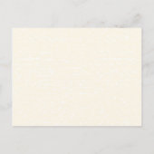 Gouden Herfst bladeren Save the Date Aankondigingskaart (Achterkant)