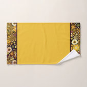 Gouden herfst bloem badhanddoekenset bad handdoek (Handdoek)