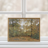 Gouden Herfst Bosdak Poster