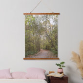 Gouden Herfst Bospad Hangend Wandkleed (Slaapkamer)