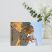Gouden herfst... briefkaart (Staand voorkant)