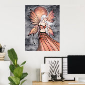 Gouden Herfst Elf Poster (Thuiskantoor)