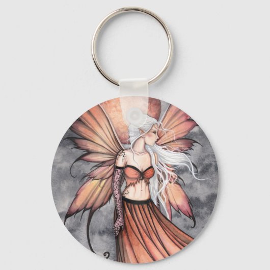 Gouden Herfst Elf Sleutelhanger (Voorkant)