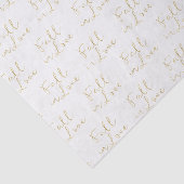 Gouden HERFST IN LIEFDE Herfst Vrijgezellenfeest B Tissuepapier (Detail)