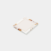 Gouden herfst met lijst post-it® notes (Schuin)