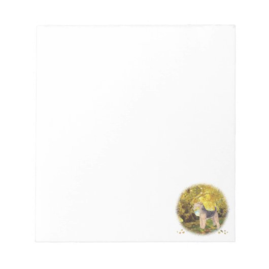 Gouden Herfst Notitieblok (Voorkant)