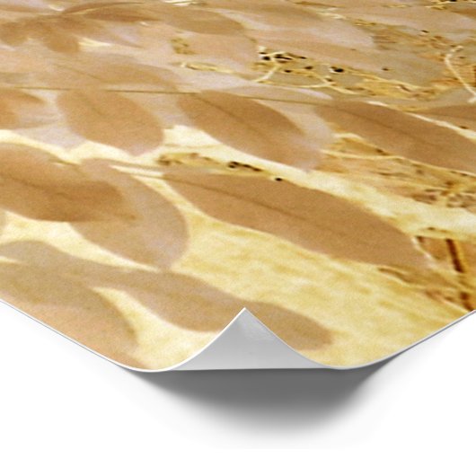 Gouden Herfst.... Poster (Hoek)