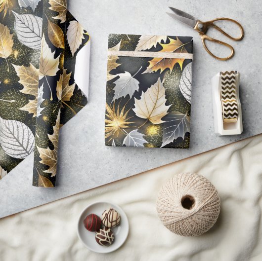 Gouden Herfst Seizoen 02 Cadeaupapier (Crafts)
