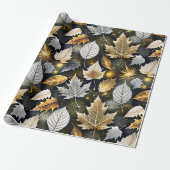 Gouden Herfst Seizoen 02 Cadeaupapier (Uitgerold)
