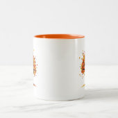 gouden Herfst Tweekleurige Koffiemok (Center)