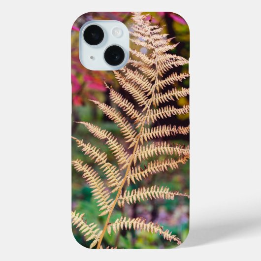 Gouden Herfst Varensblad Specimen Case-Mate iPhone Case (Achterkant)