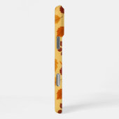 Gouden herfstbladeren iPhone hoesje (Rechterkant)