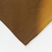 Gouden Herfstbladeren Kerstcadeau Fleece Deken (Hoek)