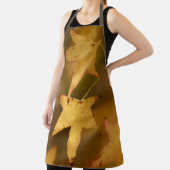 Gouden Herfstbladeren Kerstcadeau Schort (Insitu)