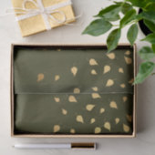 Gouden herfstbladeren tissuepapier (Geschenk)