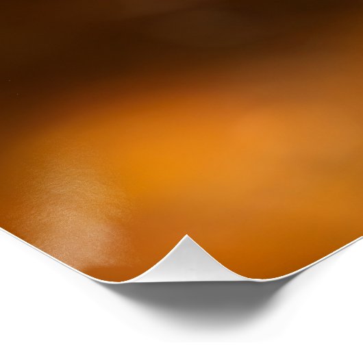 Gouden herfstbladscene perfect poster (Hoek)