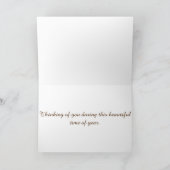 Gouden herfstbomen kaart (Binnen)