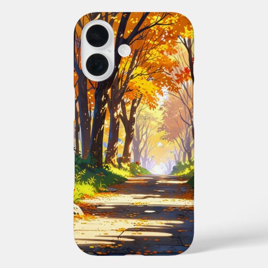 Gouden herfstbos Case-Mate iPhone case (Achterkant)