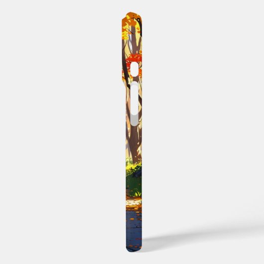 Gouden herfstbos Case-Mate iPhone case (Achterkant / Links)