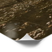 Gouden Herfstmeer Editie Perfect Poster (Hoek)