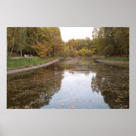 Gouden Herfstmeer Editie Poster