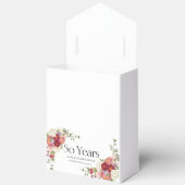 Gouden herinneringen: 50 jaar liefde vieren bedankdoosjes (Open)