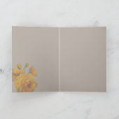 Gouden Herinneringen 5 x 7 Bedankkaart (Binnen)