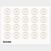 GOUDEN HERRINGBONE / CHEVRON KUNSTWERK STICKERS (Vel)