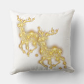 gouden hert kussen (Achterkant)
