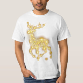 gouden hert t-shirt