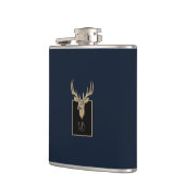 Gouden Herten Hoofd Heupfles (Links)