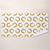 Gouden hoefijzer badhanddoek (Badhanddoek)