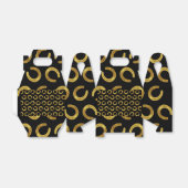 Gouden hoefijzer bedankdoosjes (Uitgevouwen)