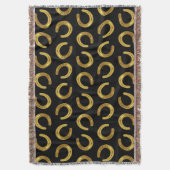 Gouden hoefijzer deken (Voorkant Verticaal)