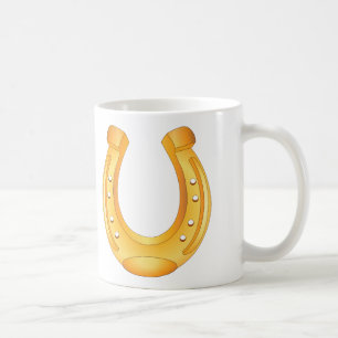 Gouden Hoefijzer Geluks Mok