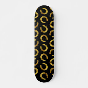 Gouden hoefijzer persoonlijk skateboard