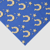 gouden Hoefijzers en sterren Tissuepapier (Detail)