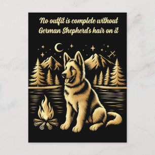 Gouden Hond bij het Kampvuur Briefkaart