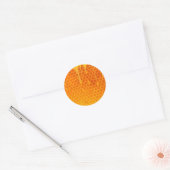 GOUDEN HONING DRUPPELKUNST RONDE STICKER (Envelop)