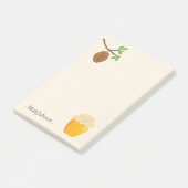 Gouden Honing en Bijenkorf Post-it® Notes (Schuin)