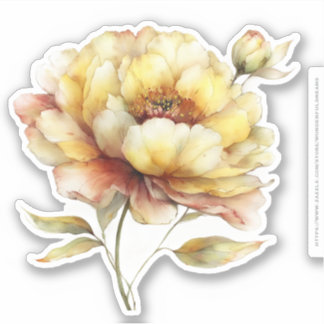 Gouden Honing Feeënwereld – 04 Bloemen dragen Sti Sticker