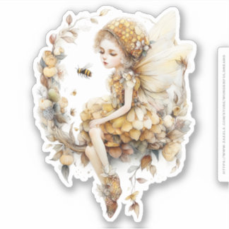 Gouden Honing Feeënwereld – 2b Het Ontwaken Sticker
