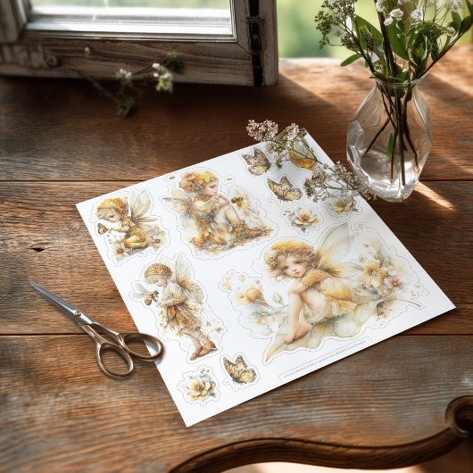 Gouden Honing Feeënwereld – 2b Het Ontwaken Sticker