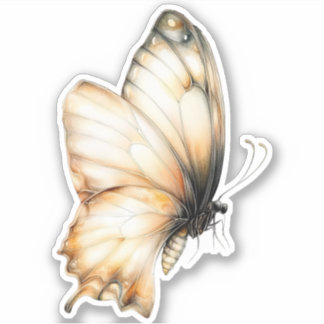 Gouden Honing Feeënwereld – Vlinders Sticker