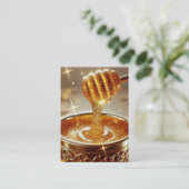 gouden honing | Psalm 19:9-11 KJV Kaart Doos Visitekaartje (Staand voorkant)