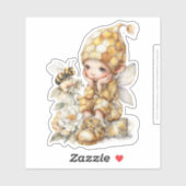 Gouden Honingfee Wereld – 2b De Ontwaaking Sticker (Vel)