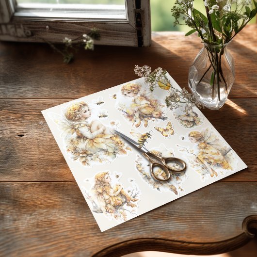 Gouden Honingfee Wereld – Het Ontwaken Sticker